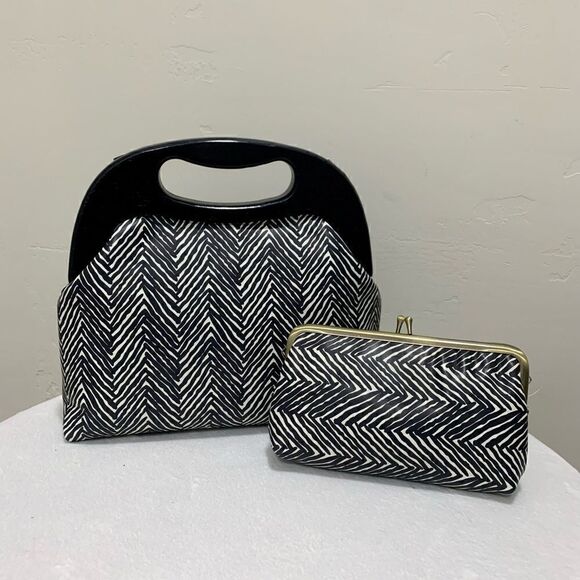 Handmade Genuine Calfskin Wooden Frame Satchel/Shoulder Bag/Crossbody - Picture 16 of 16